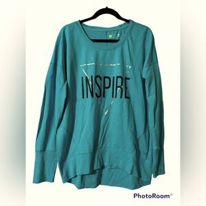 “Inspire” Sweatshirt with relaxed fit